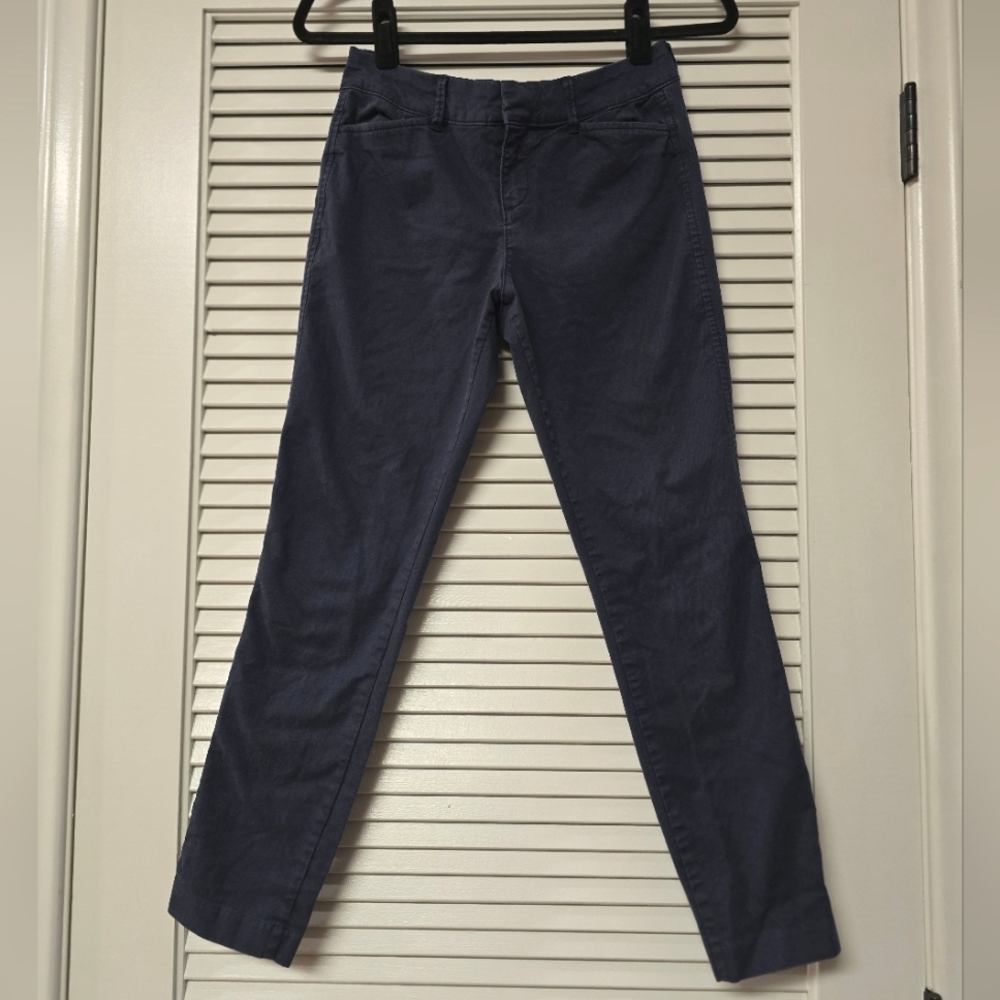 Old Navy - Greyish Blue Pixie Pants With Pockets